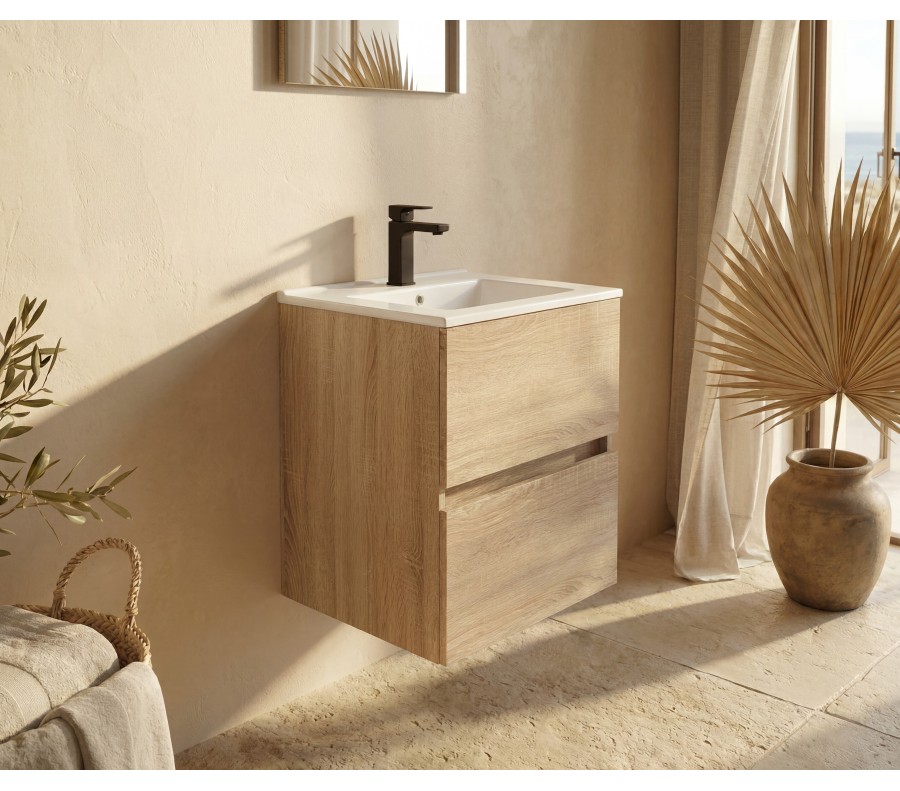 Pack CARCANS + lavabo + espejo liso