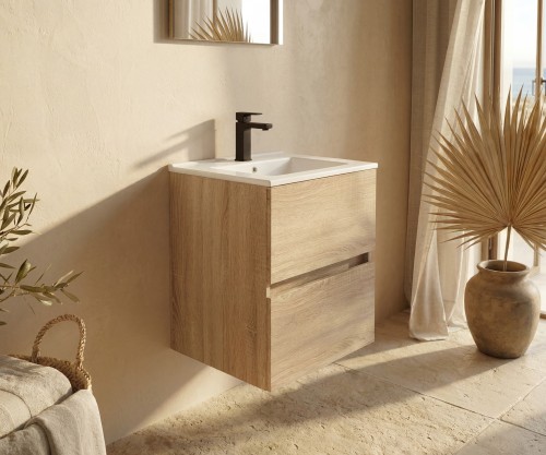 Pack CARCANS + lavabo + espejo liso