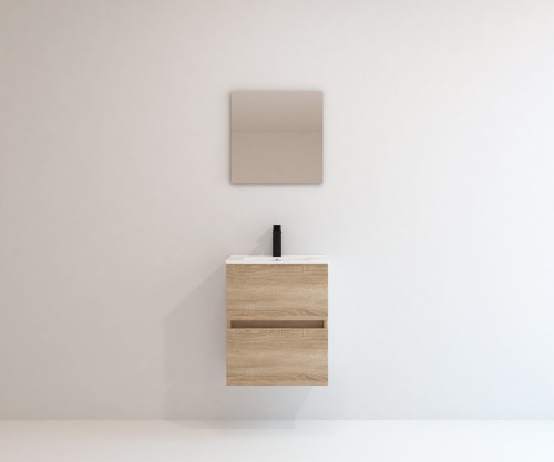 Pack CARCANS + lavabo + espejo liso