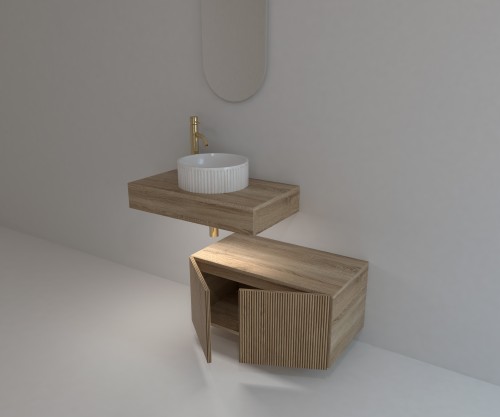 Pack COLMAR+ lavabo + espejo cápsula