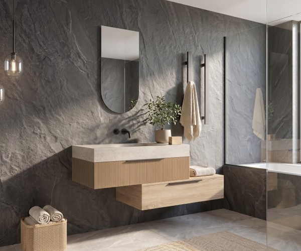 Pack AMBOISE + lavabo Dekton + espejo alma