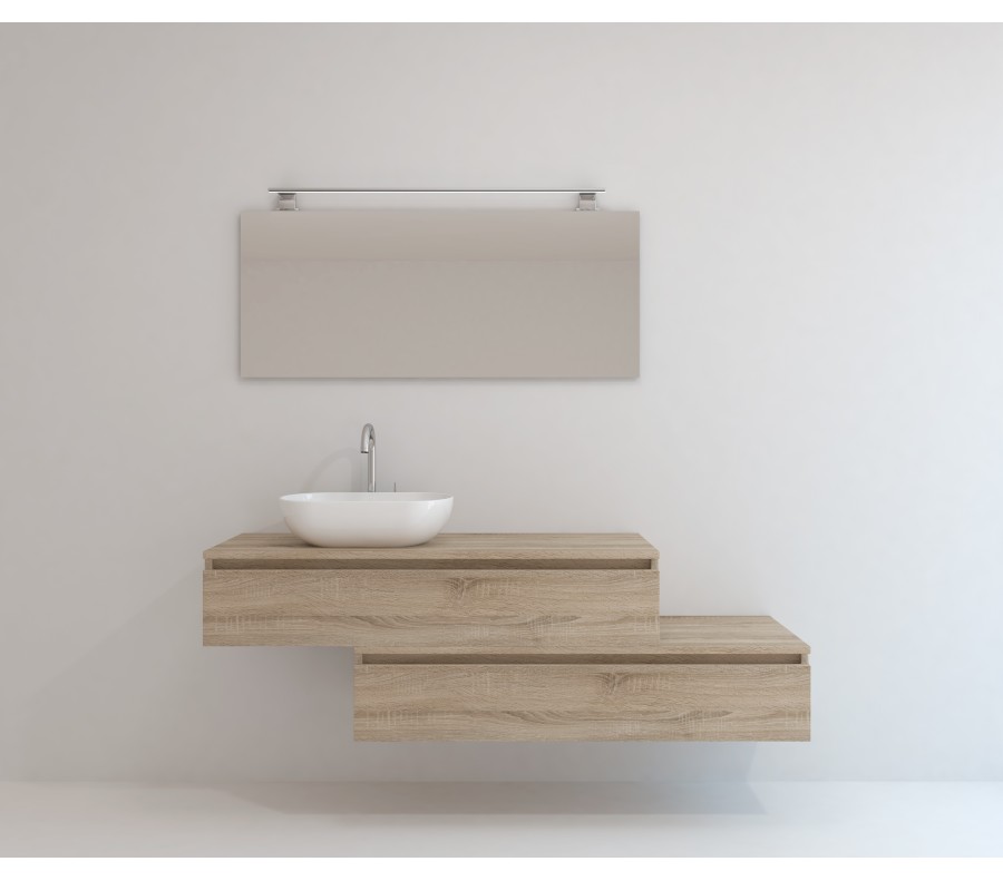 Pack SANCY + lavabo + espejo + foco LED