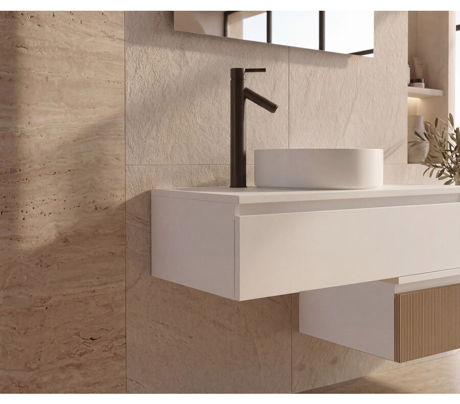Pack TABOR + lavabo + espejo LED
