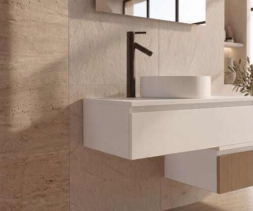 Pack TABOR + lavabo + espejo LED