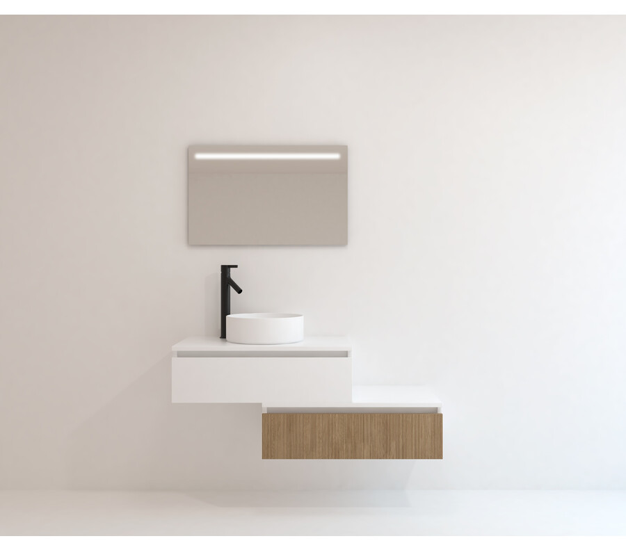 Pack TABOR + lavabo + espejo LED