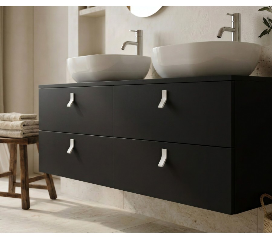 Pack ALEGHE COULEURS + lavabo + espejo cápsula