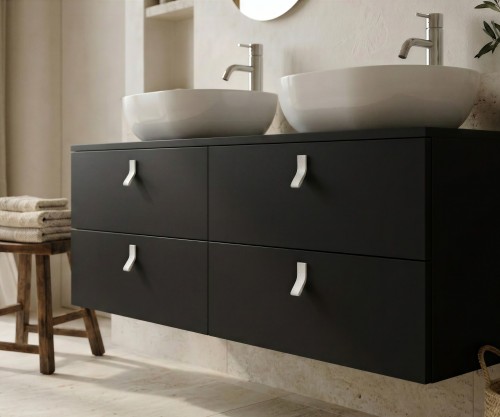 Pack ALEGHE COULEURS + lavabo + espejo cápsula