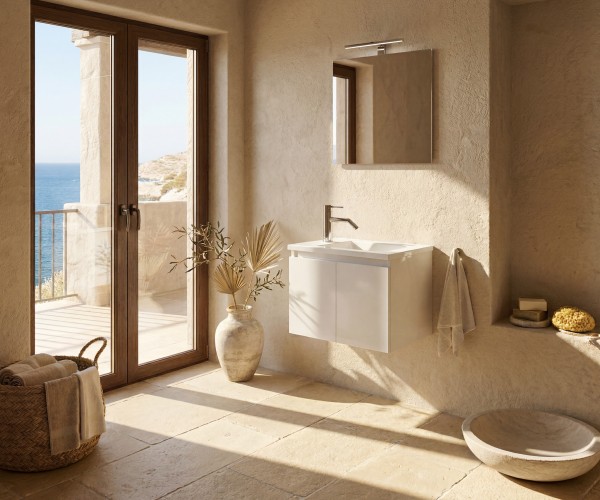 Pack ONET + lavabo + espejo + foco LED 2