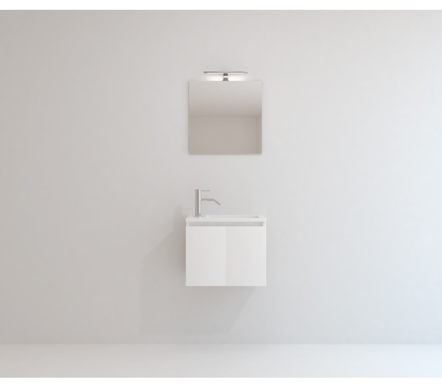 Pack ONET + lavabo + espejo + foco LED