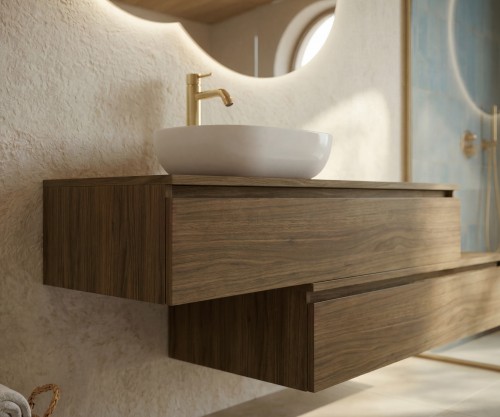 Pack SANCY-STYLE + lavabo + espejo LORENA