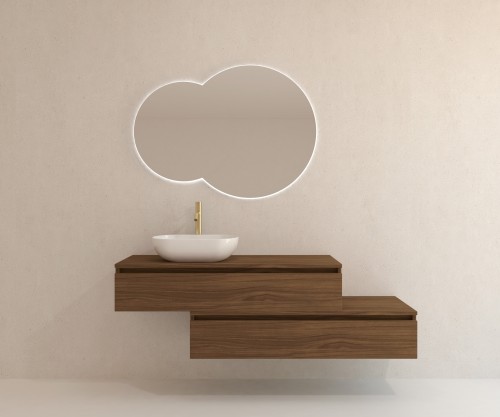 Pack SANCY-STYLE + lavabo + espejo LORENA