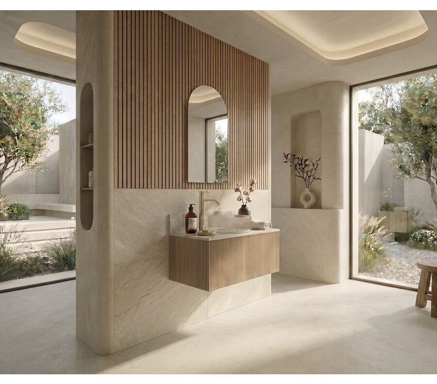 Pack LOUET + encimera dekton + lavabo + espejo alma