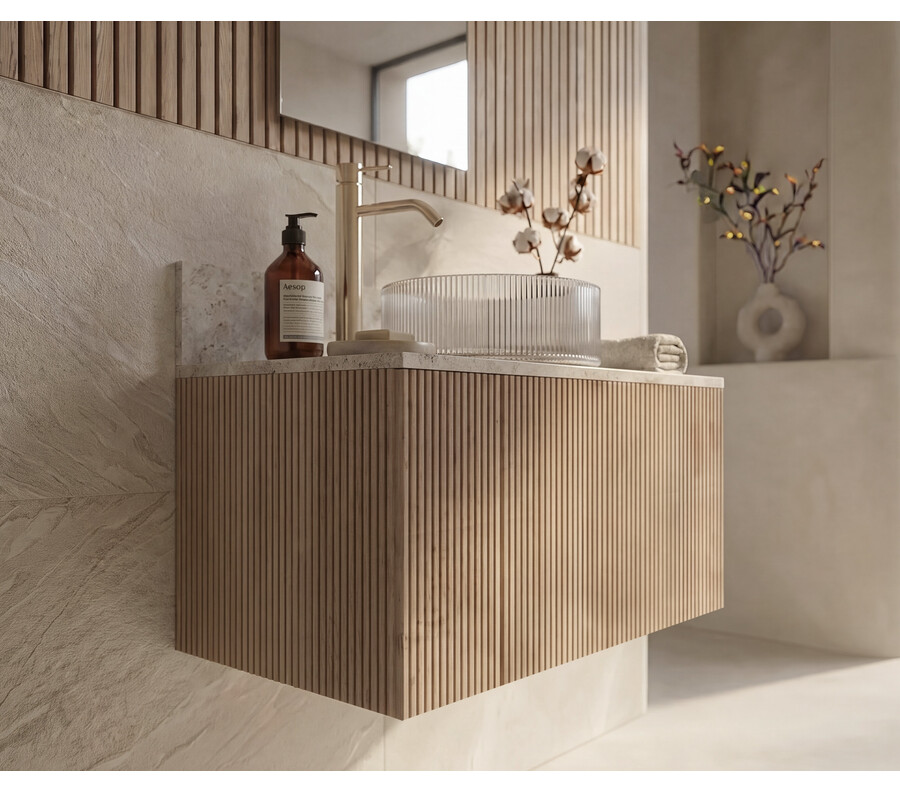 Pack LOUET + encimera dekton + lavabo + espejo alma