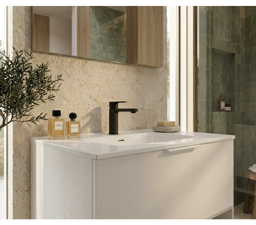 Pack FORLET + lavabo + espejo liso