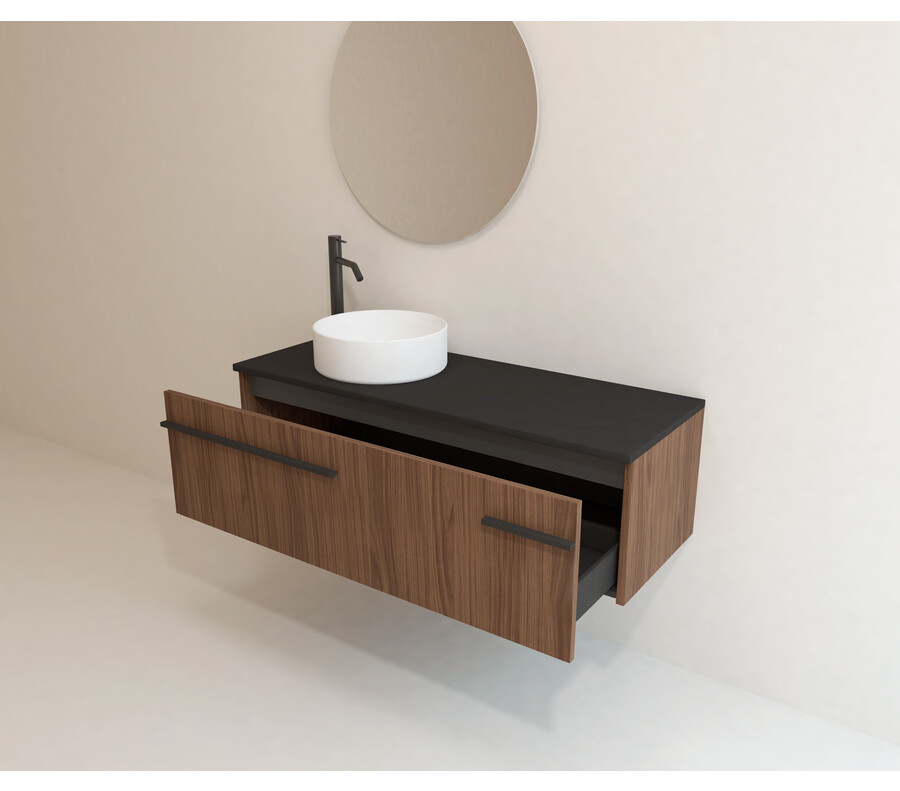 Pack VOUGLANS + lavabo + espejo redondo