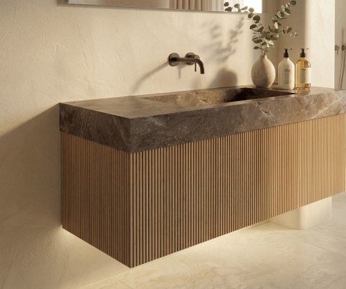 Pack NEOUVIELLE + lavabo Dekton + espejo LED