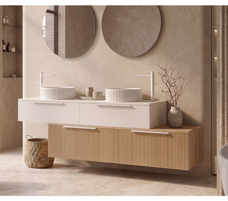 Pack ALSACE + lavabo + espejo cápsula