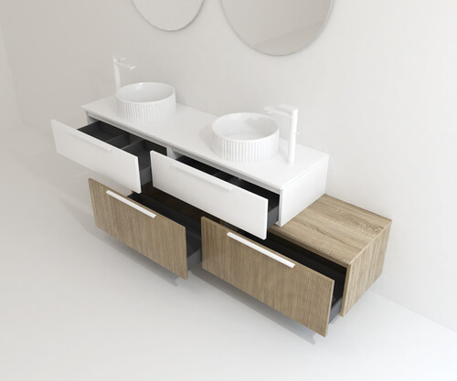 Pack ALSACE + lavabo + espejo cápsula