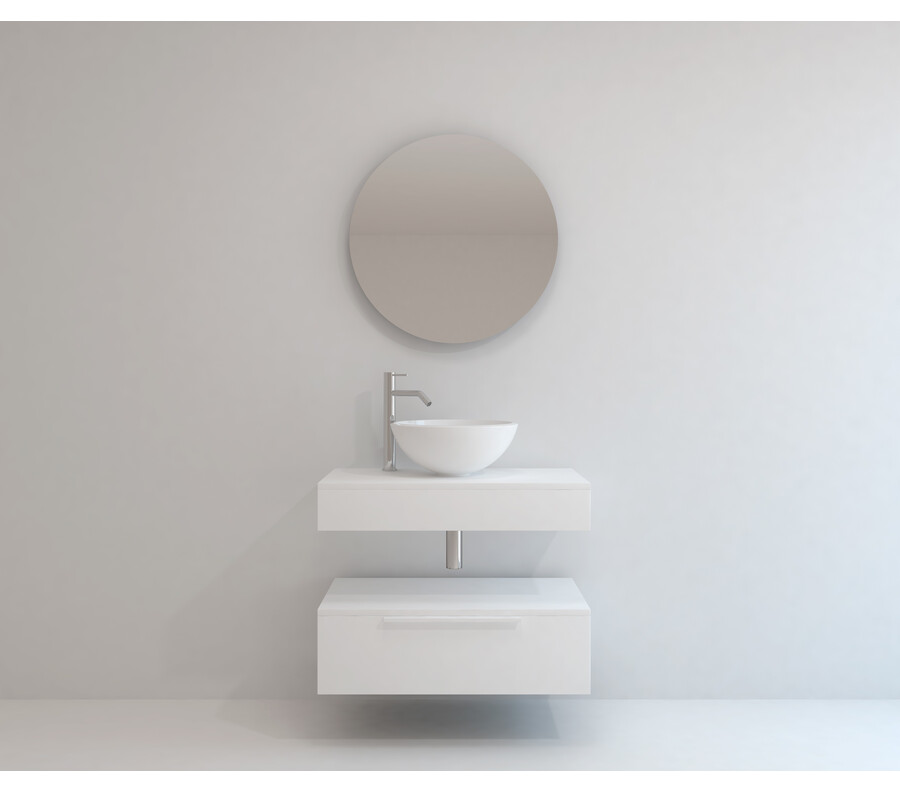 Pack CLERMONT + lavabo + espejo circular