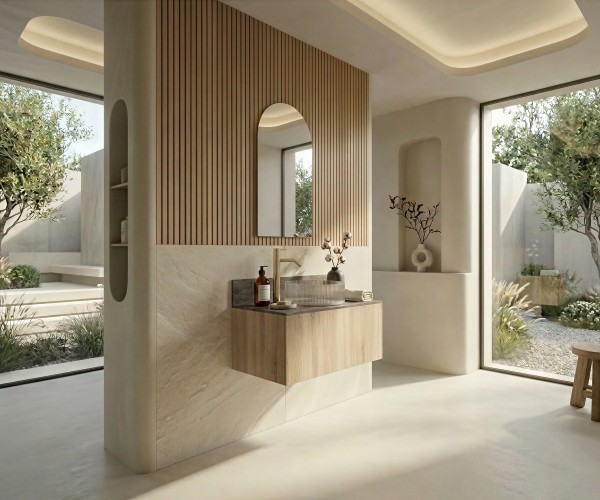 Pack LOUET + encimera dekton + lavabo + espejo alma