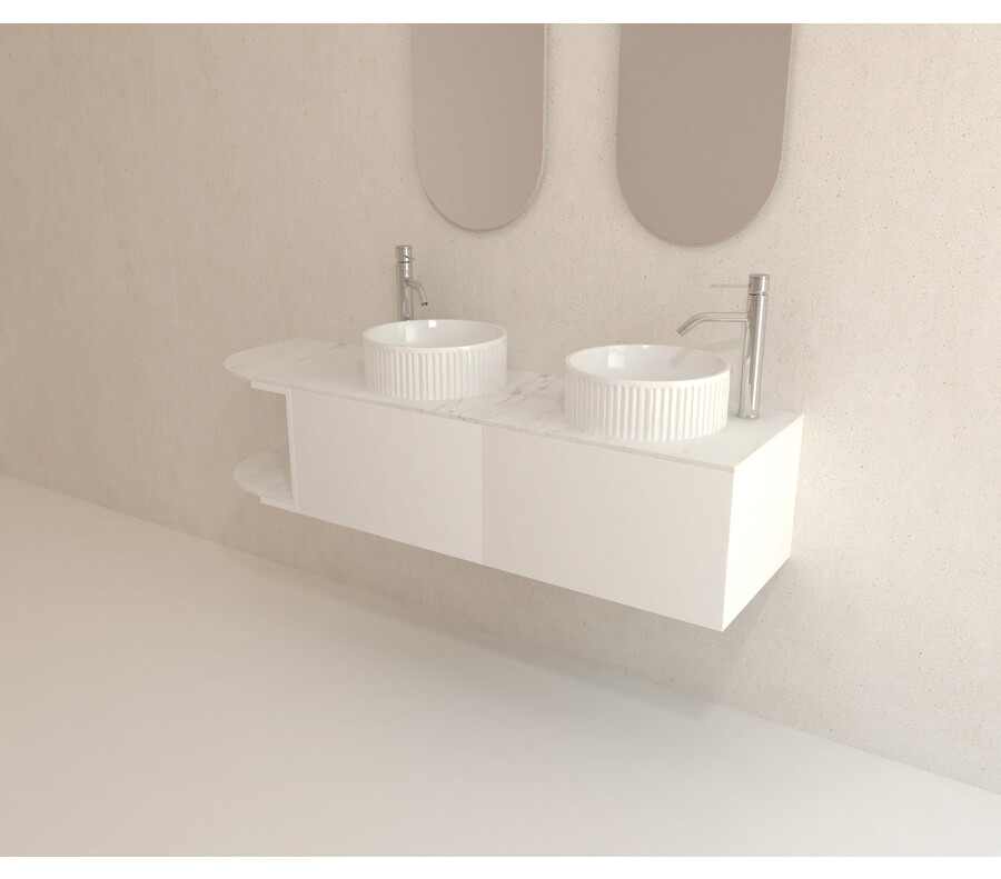 Pack CASSIS + encimera Dekton + lavabo estriado