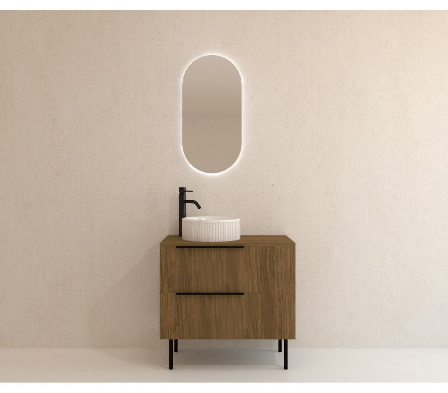 Pack NANTERRE + lavabo estriado