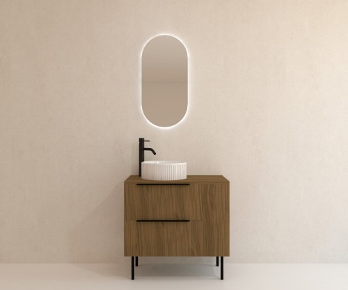 Pack NANTERRE + lavabo estriado