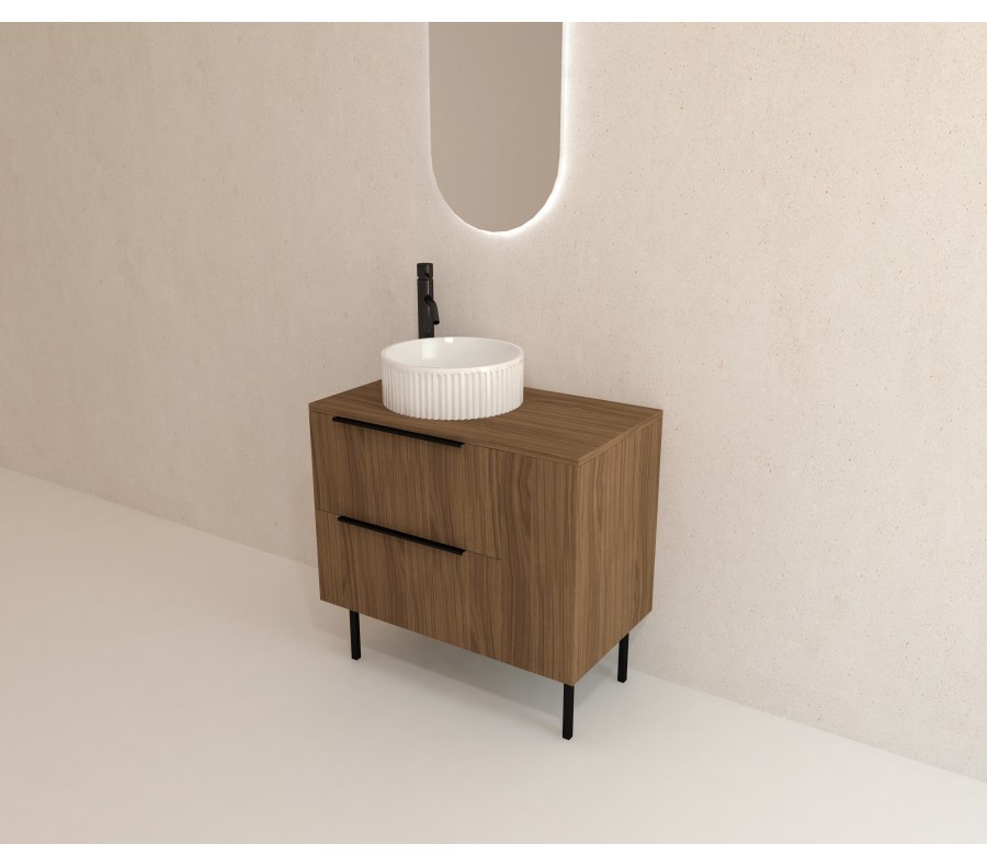 Pack NANTERRE + lavabo estriado