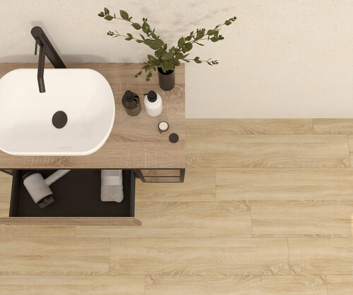 Pack BETTON + lavabo + espejo cápsula retro