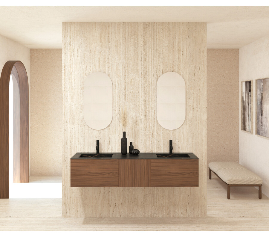 Pack AIGLE + lavabo Dekton + espejo cápsula
