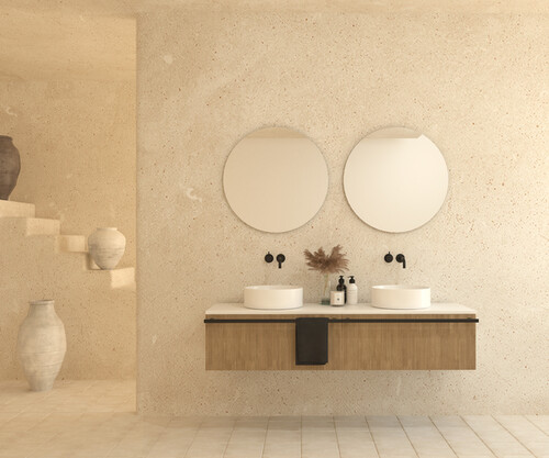 Pack ASPET + lavabo + espejo circular
