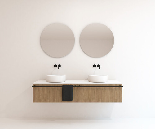 Pack ASPET + lavabo + espejo circular