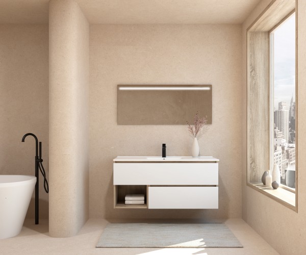 Pack LAVARDENS + lavabo + espejo LED