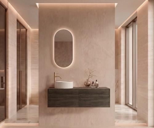 Pack ROCHELLE + encimera Dekton + lavabo estriado