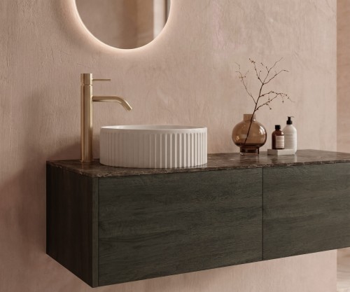 Pack ROCHELLE + encimera Dekton + lavabo estriado