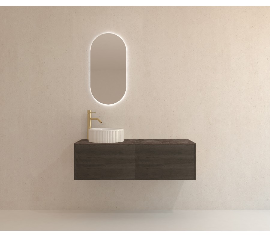 Pack ROCHELLE + encimera Dekton + lavabo estriado