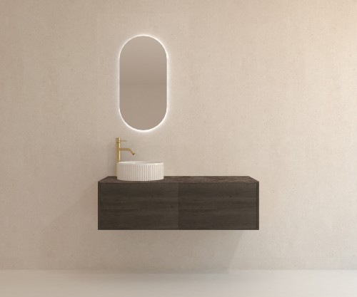 Pack ROCHELLE + encimera Dekton + lavabo estriado