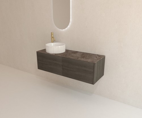 Pack ROCHELLE + encimera Dekton + lavabo estriado