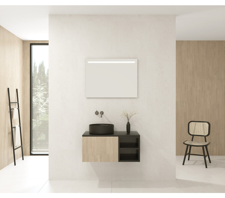 Pack CANIGOU + lavabo + espejo LED