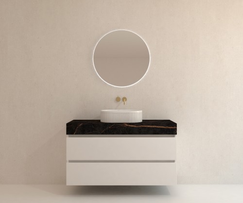 Pack BRIARE + encimera Dekton + lavabo estriado