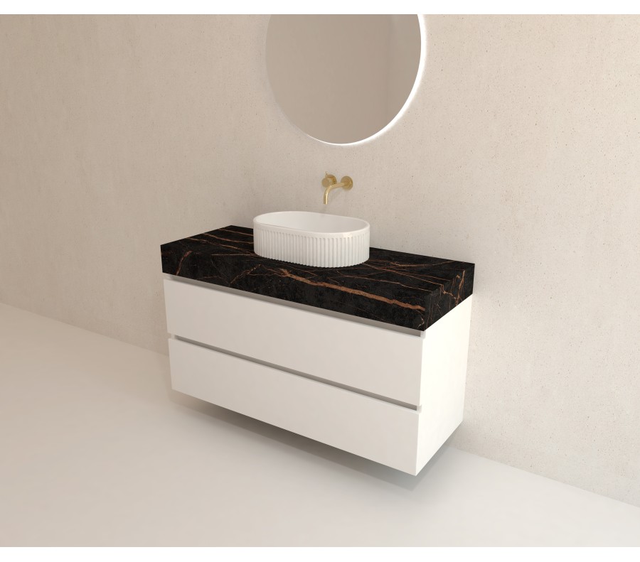 Pack BRIARE + encimera Dekton + lavabo estriado