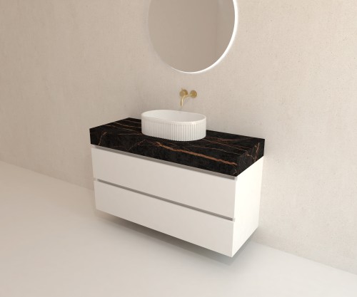 Pack BRIARE + encimera Dekton + lavabo estriado