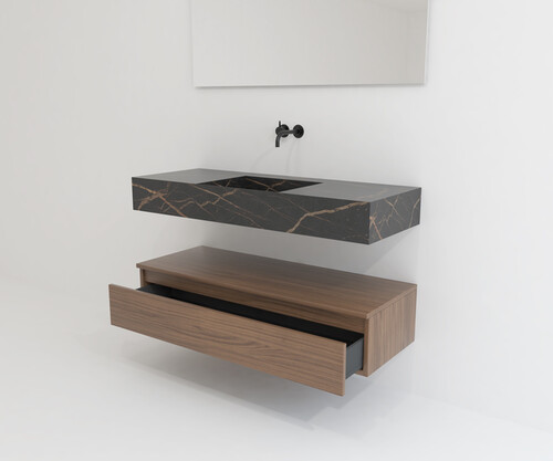 Pack CORSE + lavabo Dekton + espejo LED
