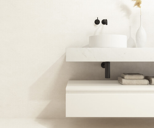 Pack DOMME + encimera Dekton + lavabo + espejo cápsula