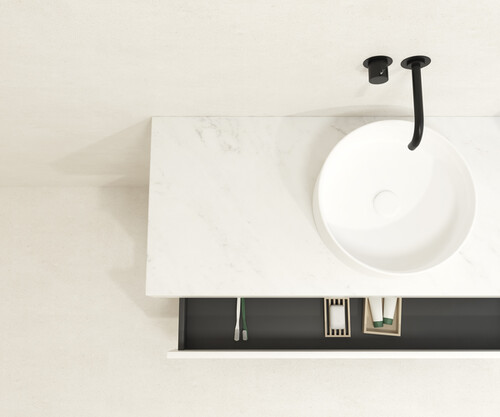 Pack DOMME + encimera Dekton + lavabo + espejo cápsula