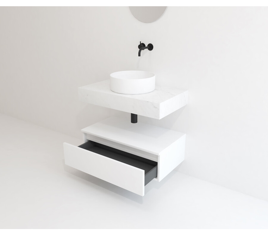 Pack DOMME + encimera Dekton + lavabo + espejo cápsula