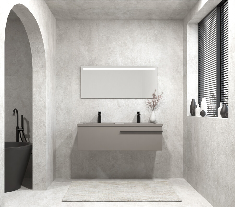 Pack DURANCE + lavabo + espejo LED