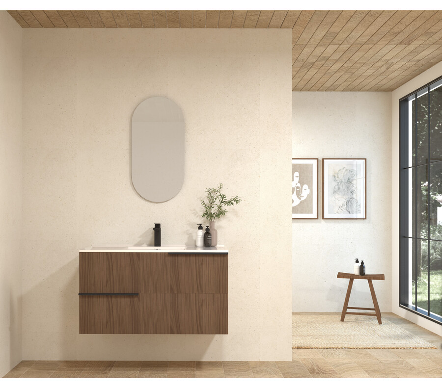 Pack FONTVIEILLE + lavabo + espejo cápsula