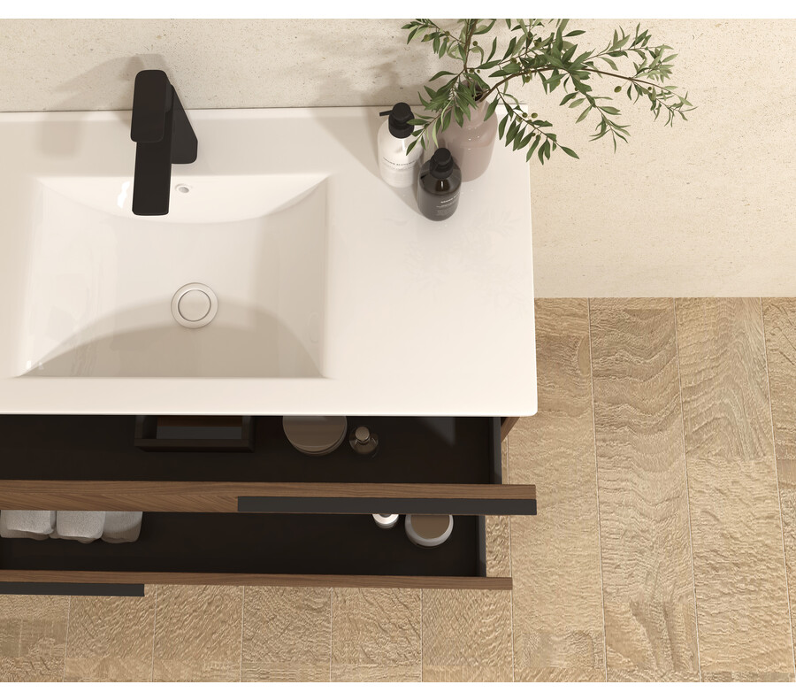 Pack FONTVIEILLE + lavabo + espejo cápsula