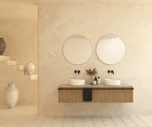 Pack ASPET + lavabo + espejo circular